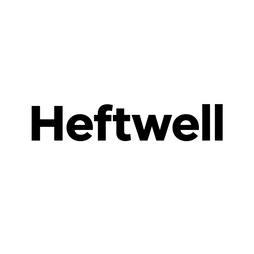 Heftwell custom weighted blanket atelier logo